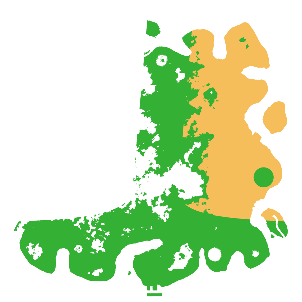 Biome Rust Map: Procedural Map, Size: 4000, Seed: 41301