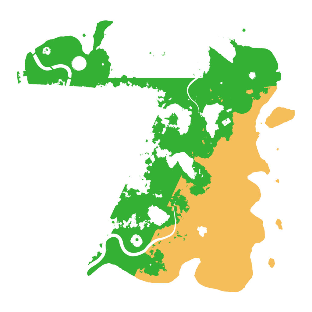 Biome Rust Map: Procedural Map, Size: 4000, Seed: 76324578