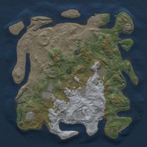 Thumbnail Rust Map: Procedural Map, Size: 4250, Seed: 1925680260, 18 Monuments