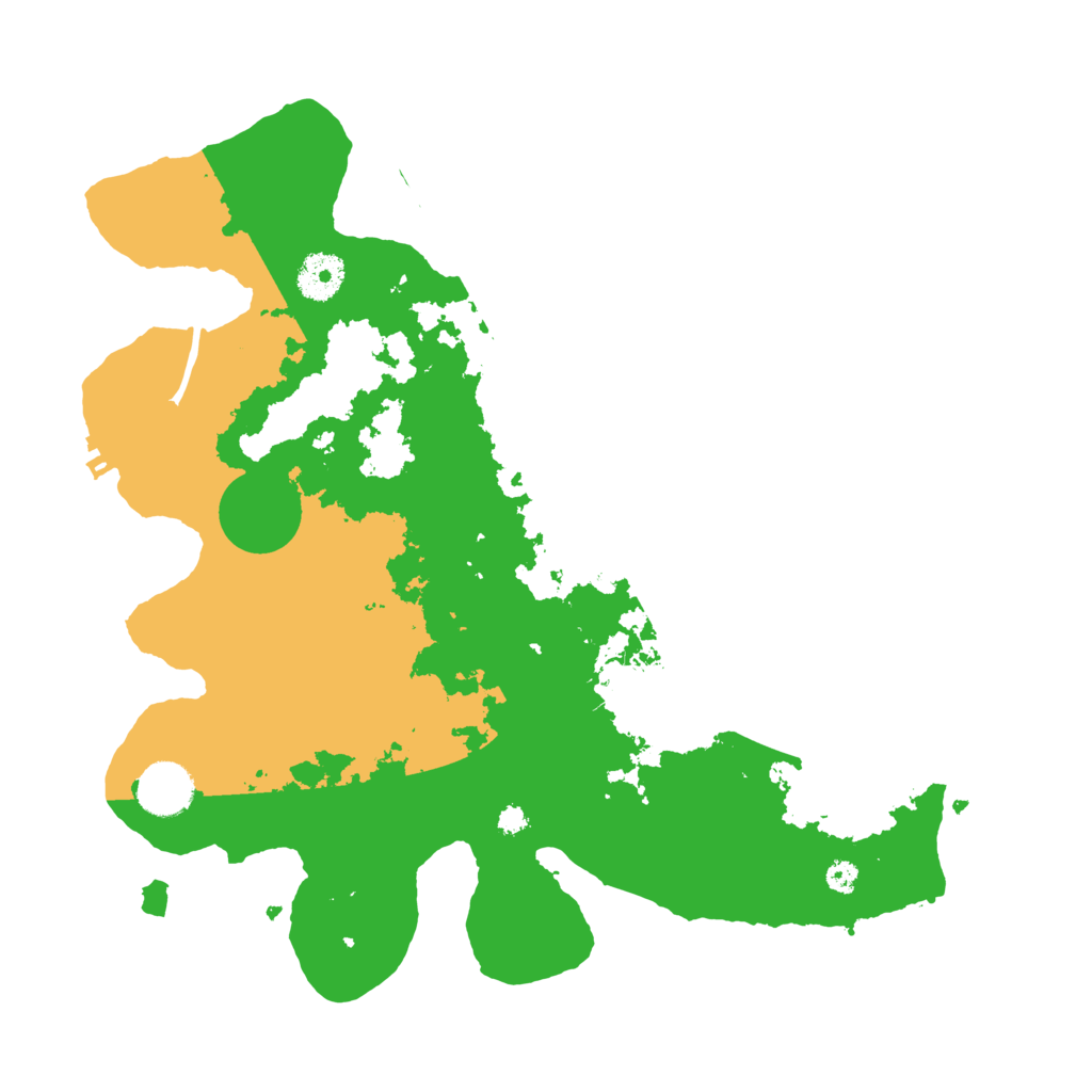 Biome Rust Map: Procedural Map, Size: 3500, Seed: 1282693548