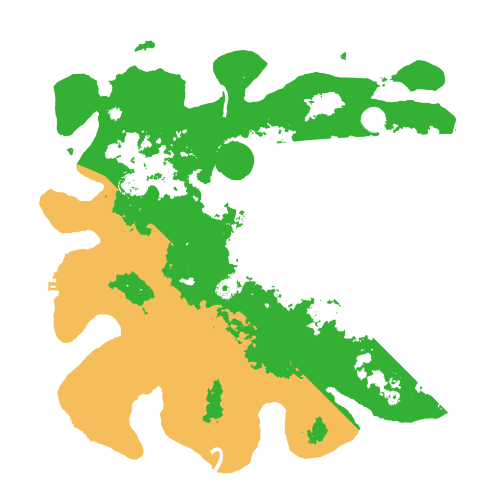 Biome Rust Map: Procedural Map, Size: 3600, Seed: 1272933837