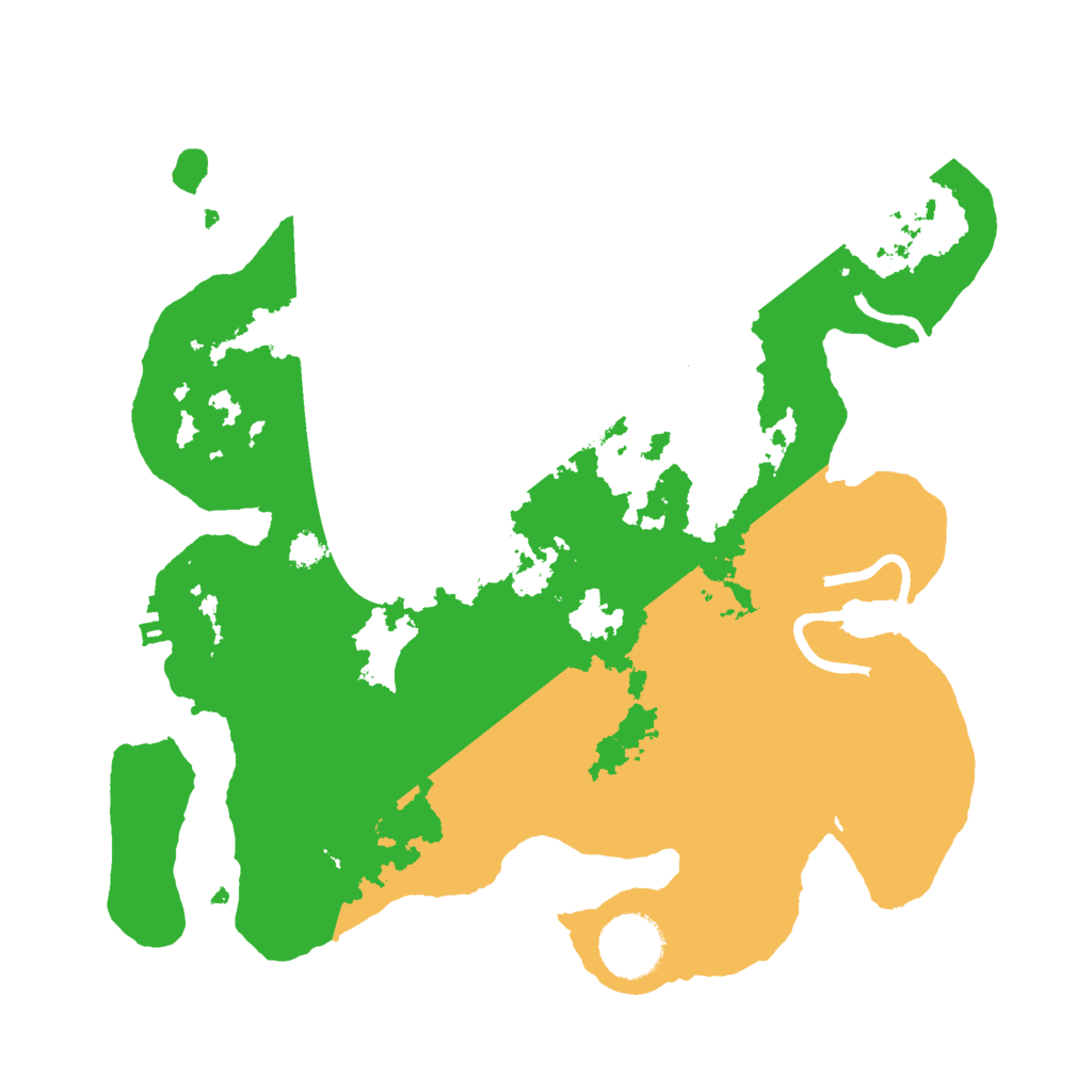 Biome Rust Map: Procedural Map, Size: 3000, Seed: 934655250