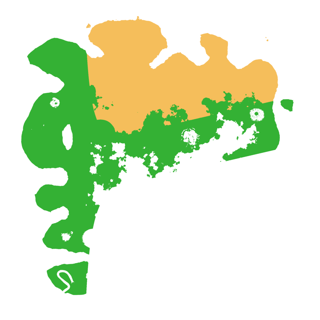 Biome Rust Map: Procedural Map, Size: 3500, Seed: 813875212