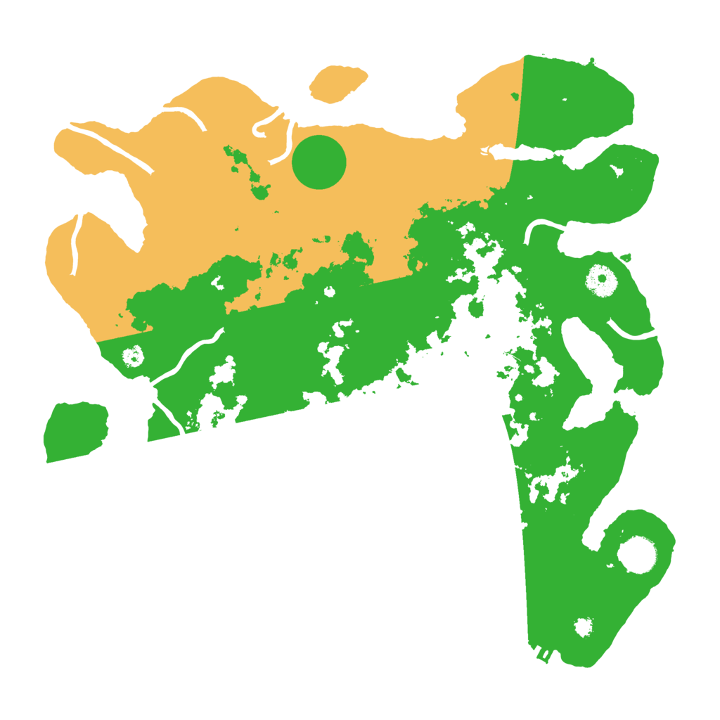 Biome Rust Map: Procedural Map, Size: 3500, Seed: 1503284913