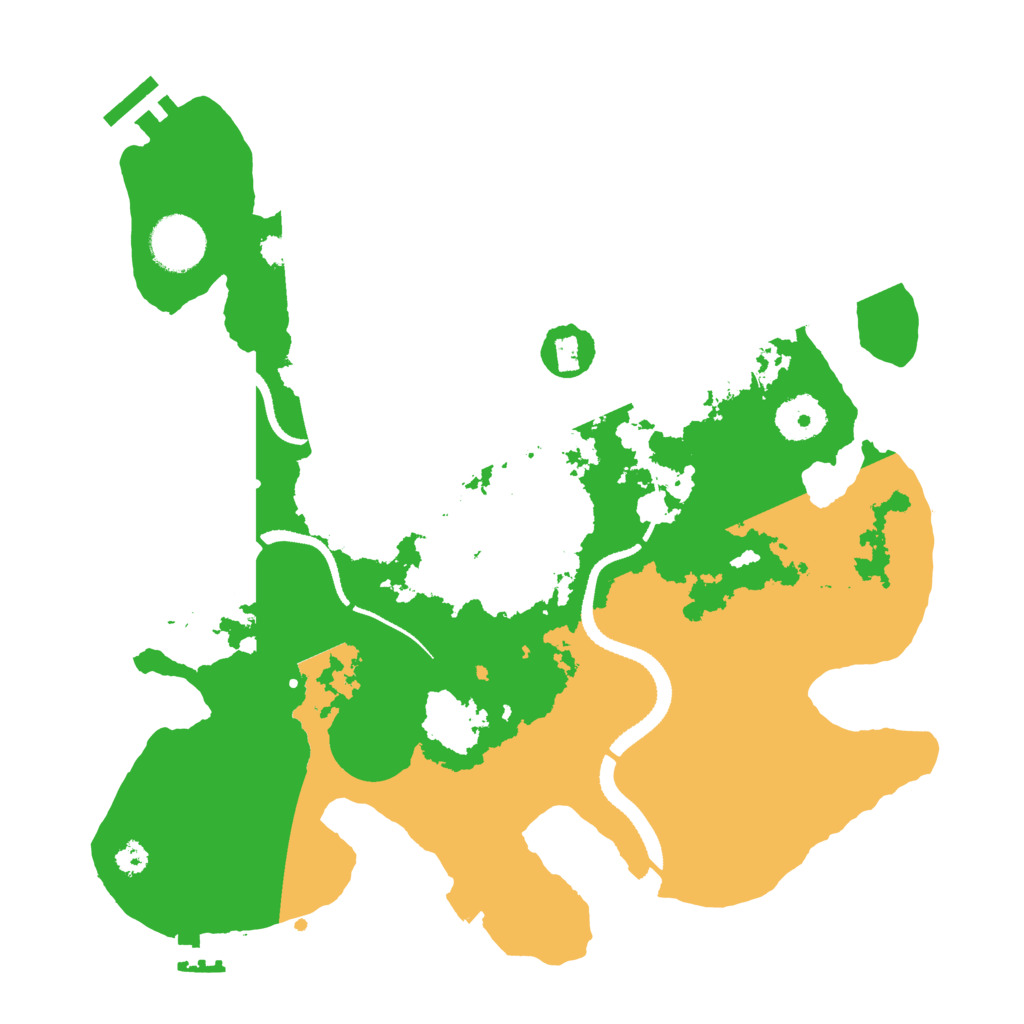 Biome Rust Map: Procedural Map, Size: 3250, Seed: 1737149730