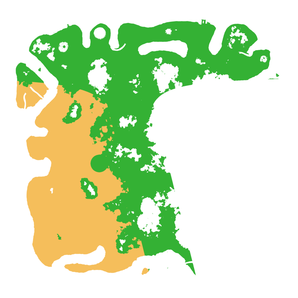 Biome Rust Map: Procedural Map, Size: 4500, Seed: 287052795