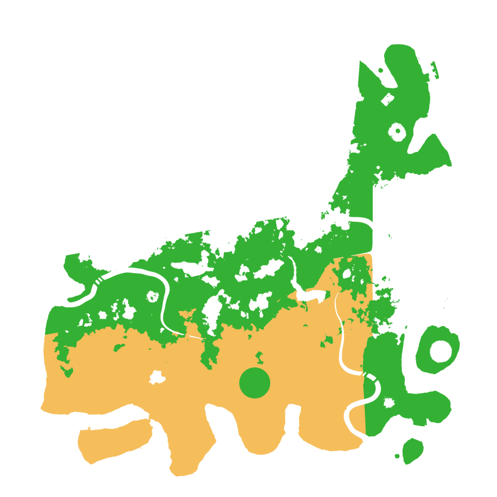 Biome Rust Map: Procedural Map, Size: 4250, Seed: 869