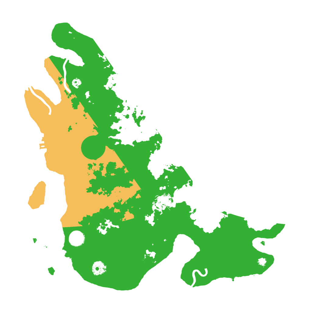 Biome Rust Map: Procedural Map, Size: 3500, Seed: 1122712250