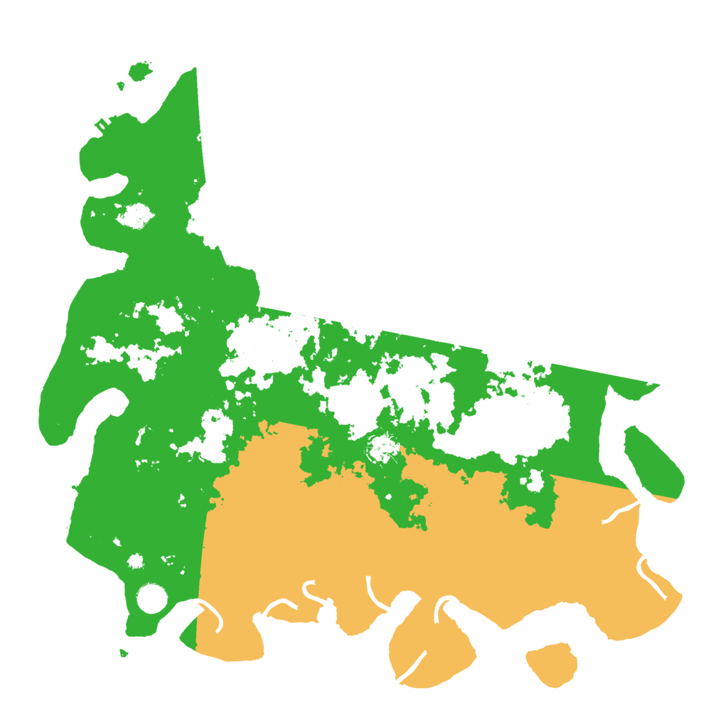 Biome Rust Map: Procedural Map, Size: 4250, Seed: 590060002