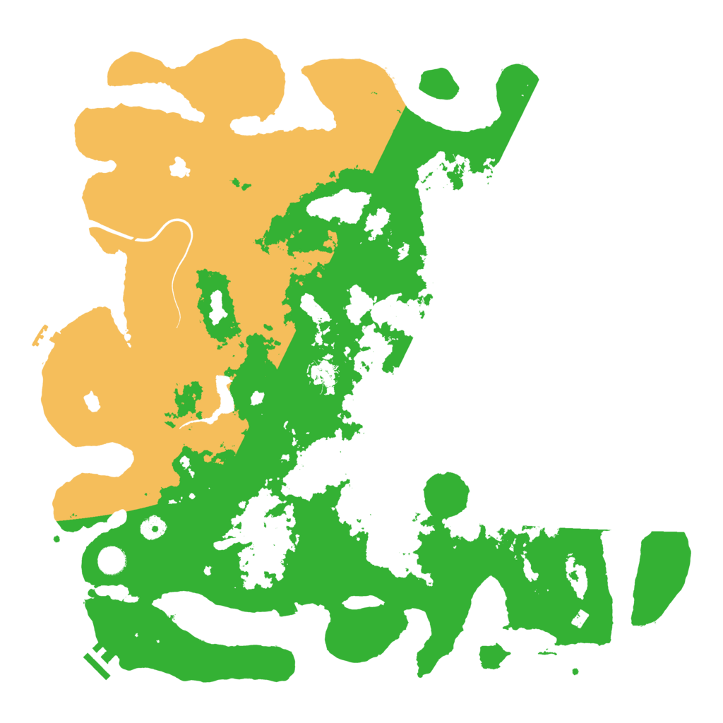 Biome Rust Map: Procedural Map, Size: 4500, Seed: 1412628429