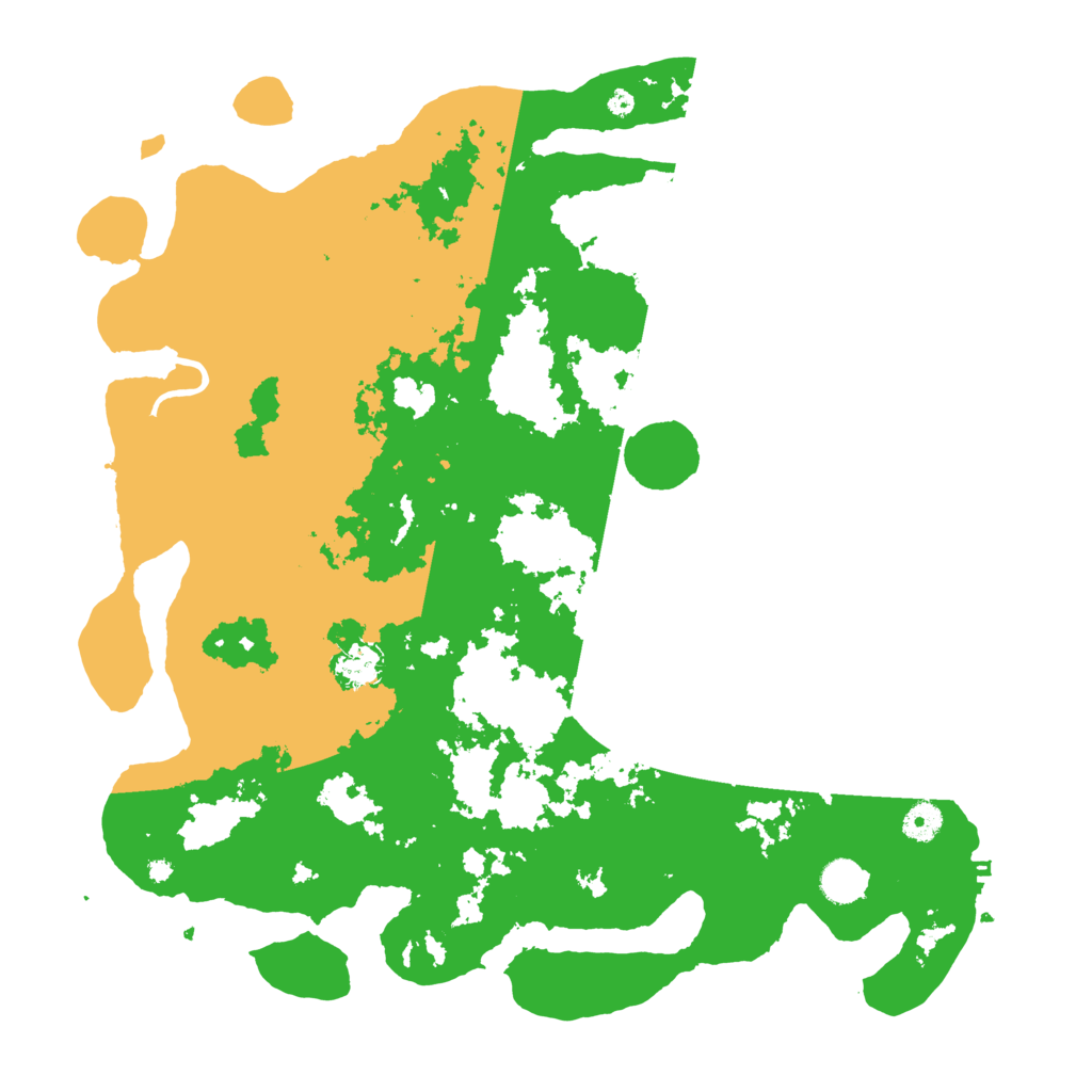 Biome Rust Map: Procedural Map, Size: 4300, Seed: 2039547857