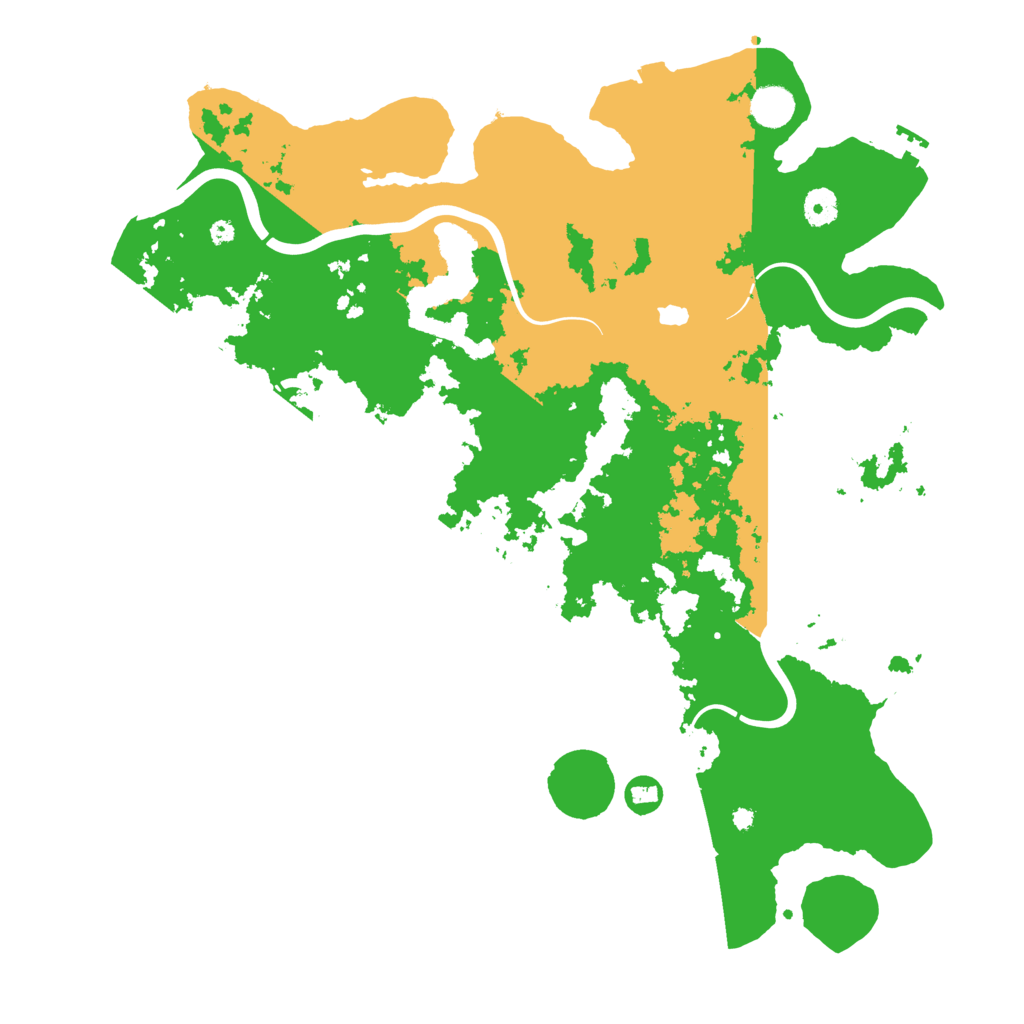 Biome Rust Map: Procedural Map, Size: 4250, Seed: 2019756221