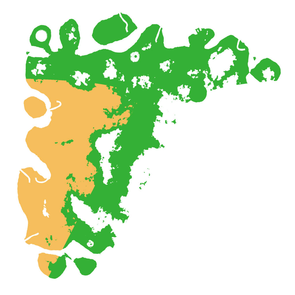 Biome Rust Map: Procedural Map, Size: 4500, Seed: 1415099308
