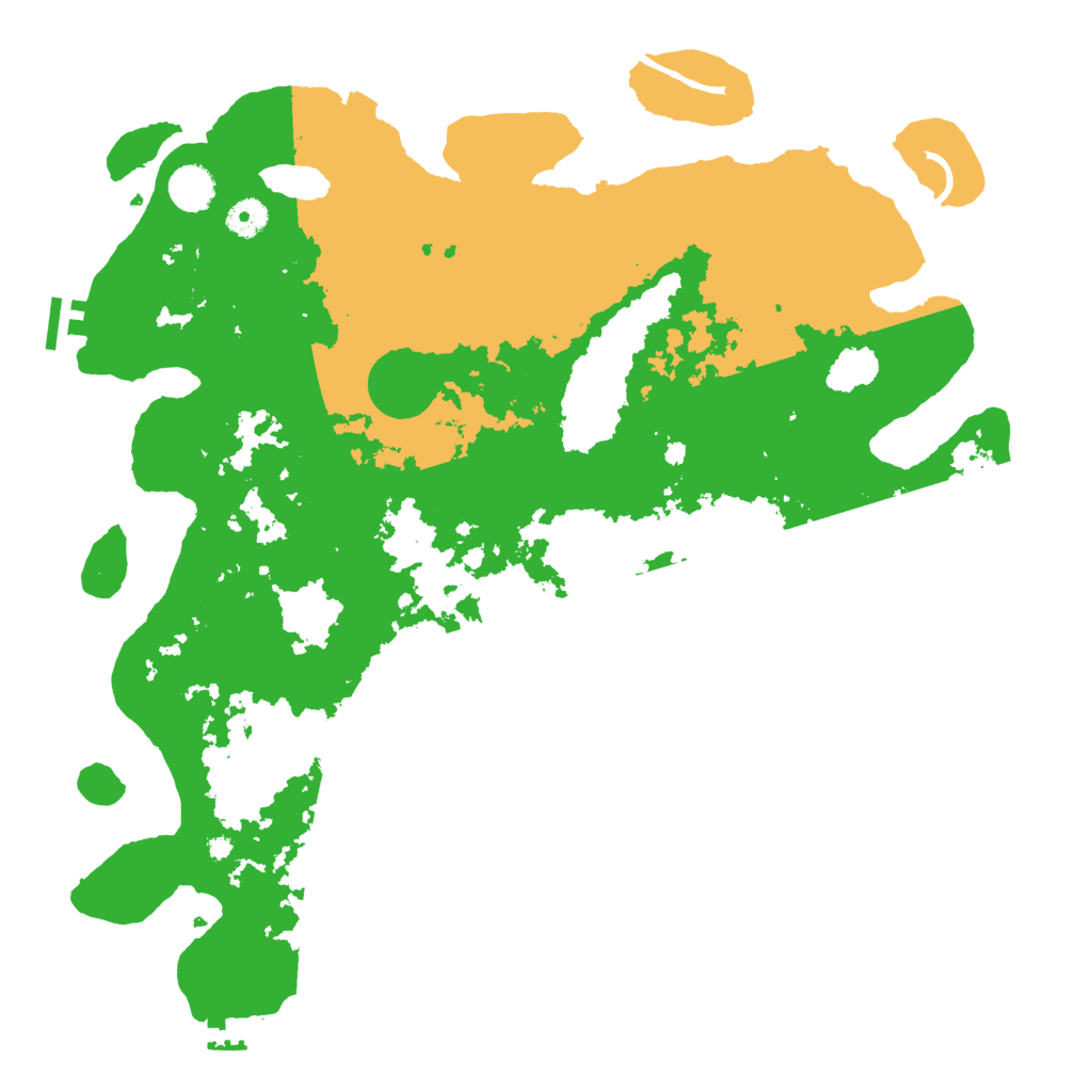 Biome Rust Map: Procedural Map, Size: 4200, Seed: 1390439282