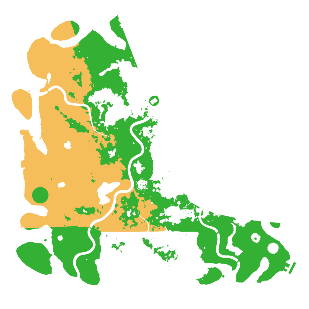 Biome Rust Map: Procedural Map, Size: 5000, Seed: 1331