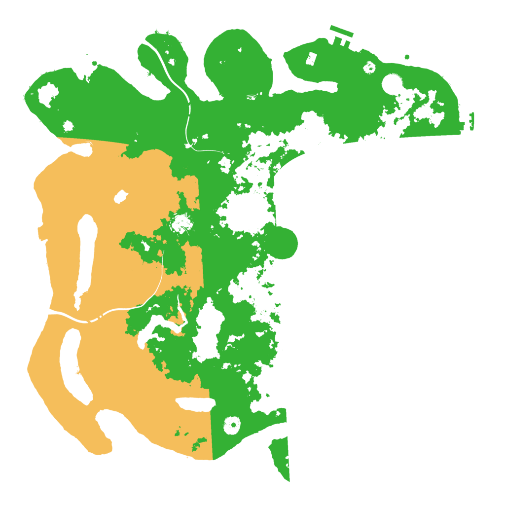 Biome Rust Map: Procedural Map, Size: 4250, Seed: 638192813