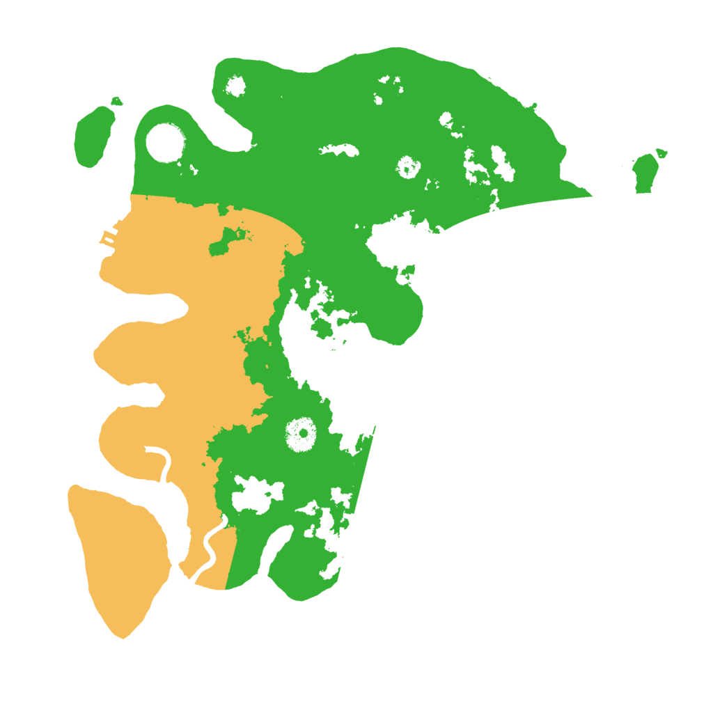 Biome Rust Map: Procedural Map, Size: 3250, Seed: 339061418