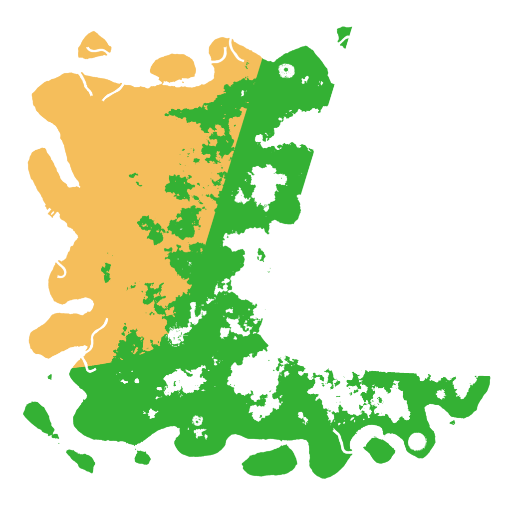 Biome Rust Map: Procedural Map, Size: 5000, Seed: 1623415068