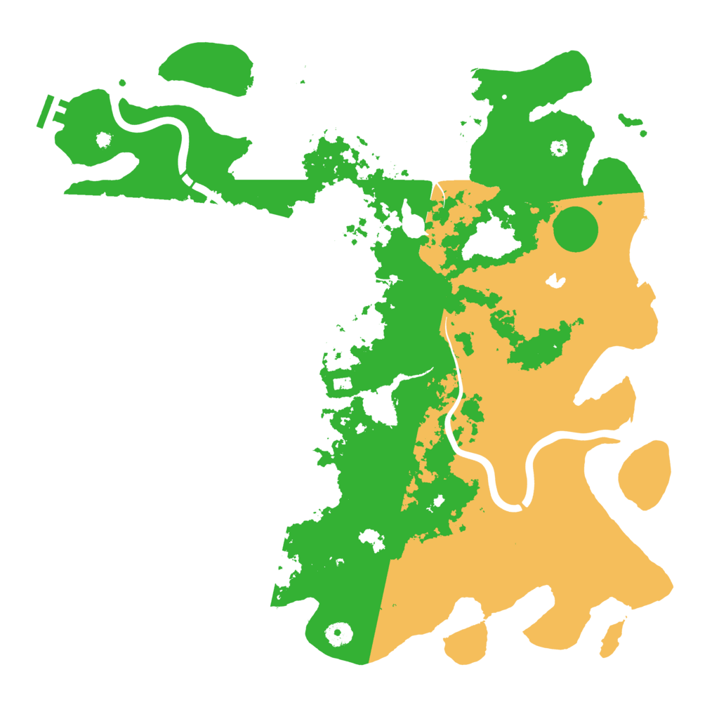 Biome Rust Map: Procedural Map, Size: 4250, Seed: 1494085670