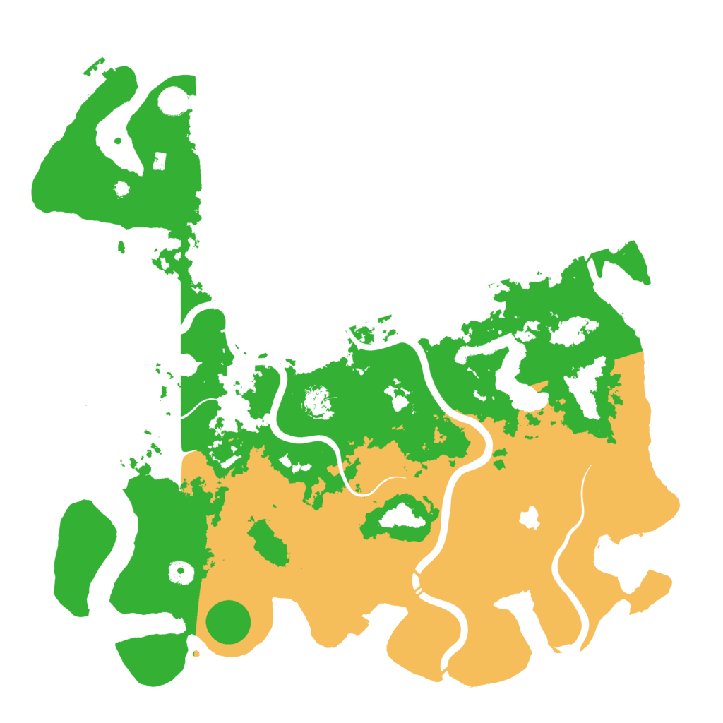Biome Rust Map: Procedural Map, Size: 4333, Seed: 666666