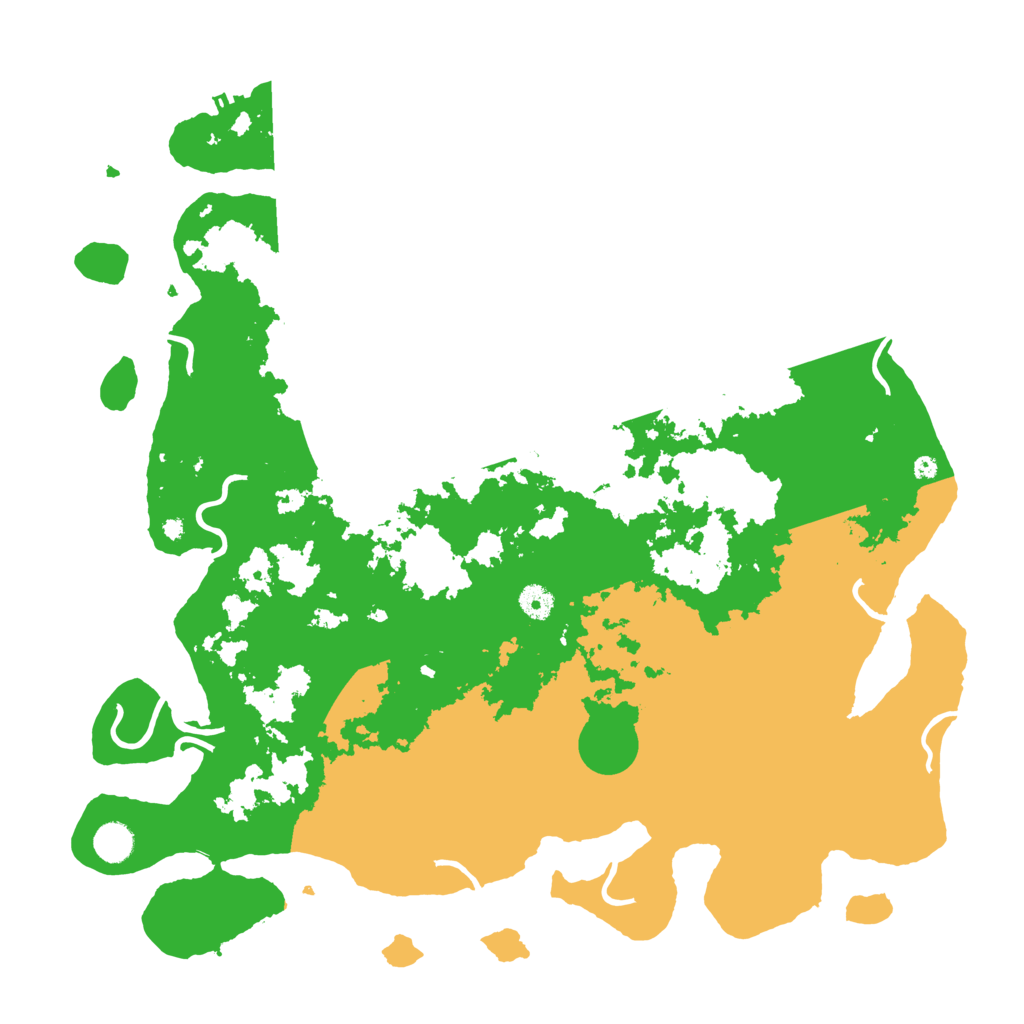 Biome Rust Map: Procedural Map, Size: 4500, Seed: 20230302