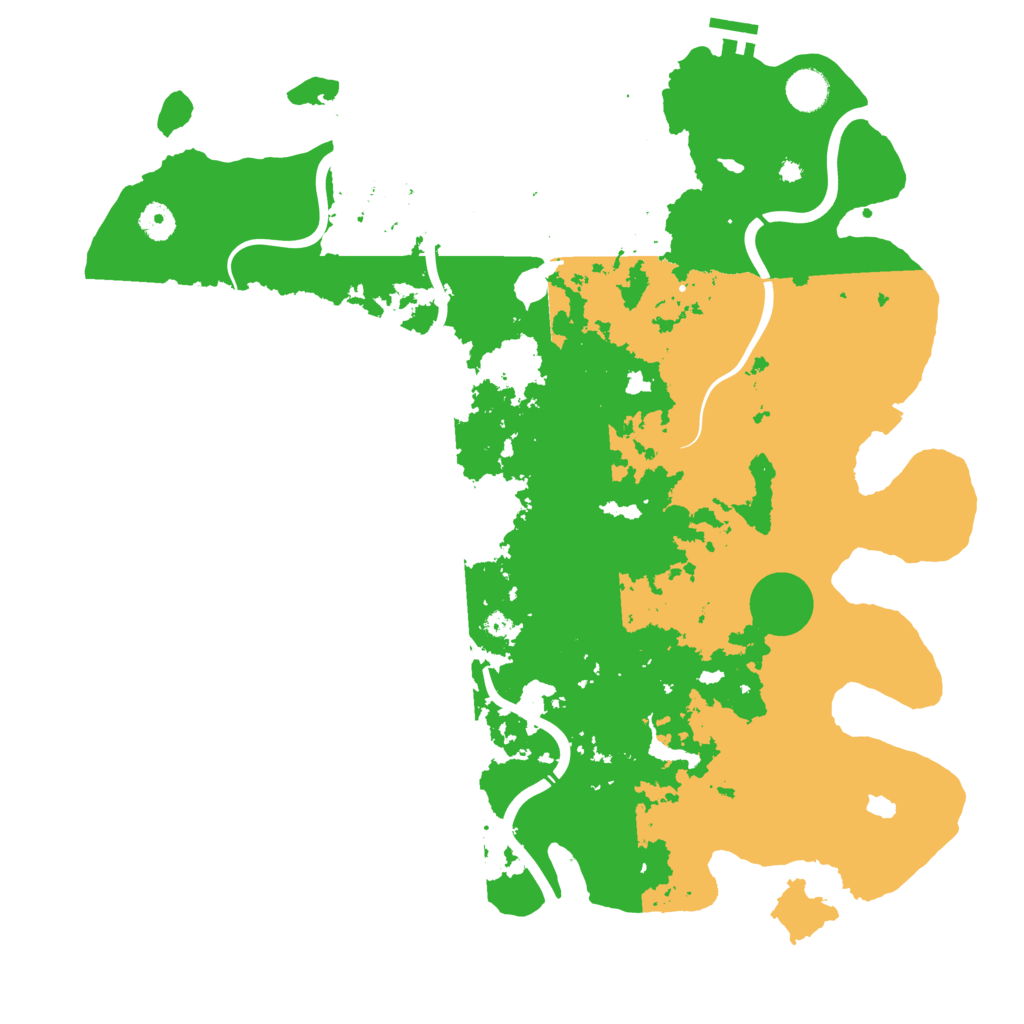 Biome Rust Map: Procedural Map, Size: 4250, Seed: 411424017
