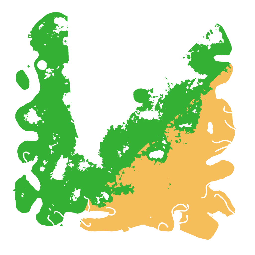 Biome Rust Map: Procedural Map, Size: 4700, Seed: 22200055
