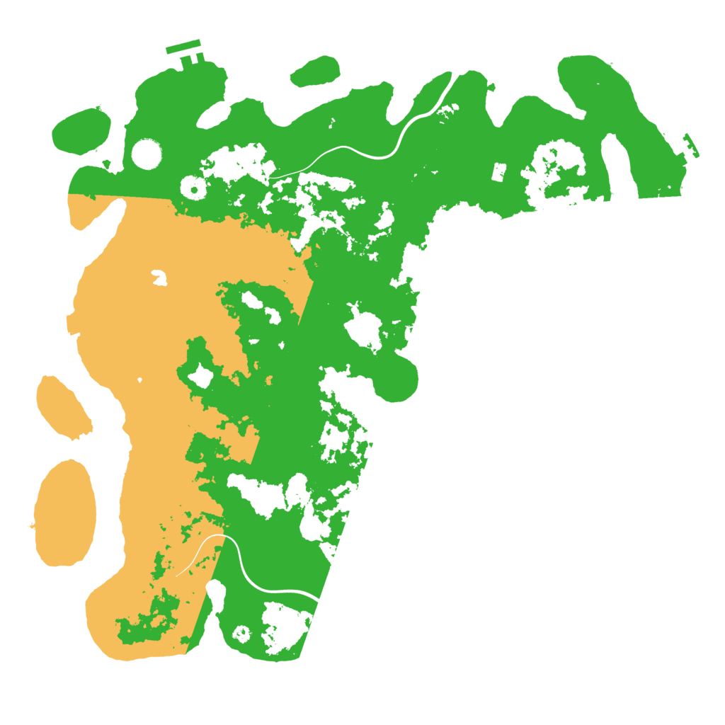 Biome Rust Map: Procedural Map, Size: 4200, Seed: 1773809889