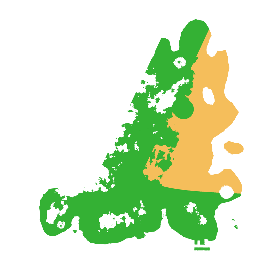 Biome Rust Map: Procedural Map, Size: 3500, Seed: 16750456