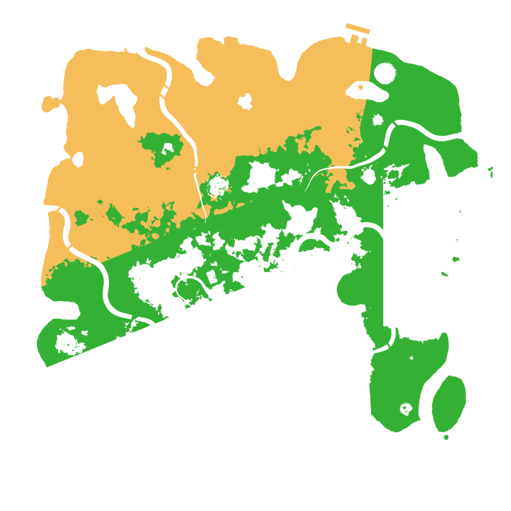 Biome Rust Map: Procedural Map, Size: 4250, Seed: 621935728