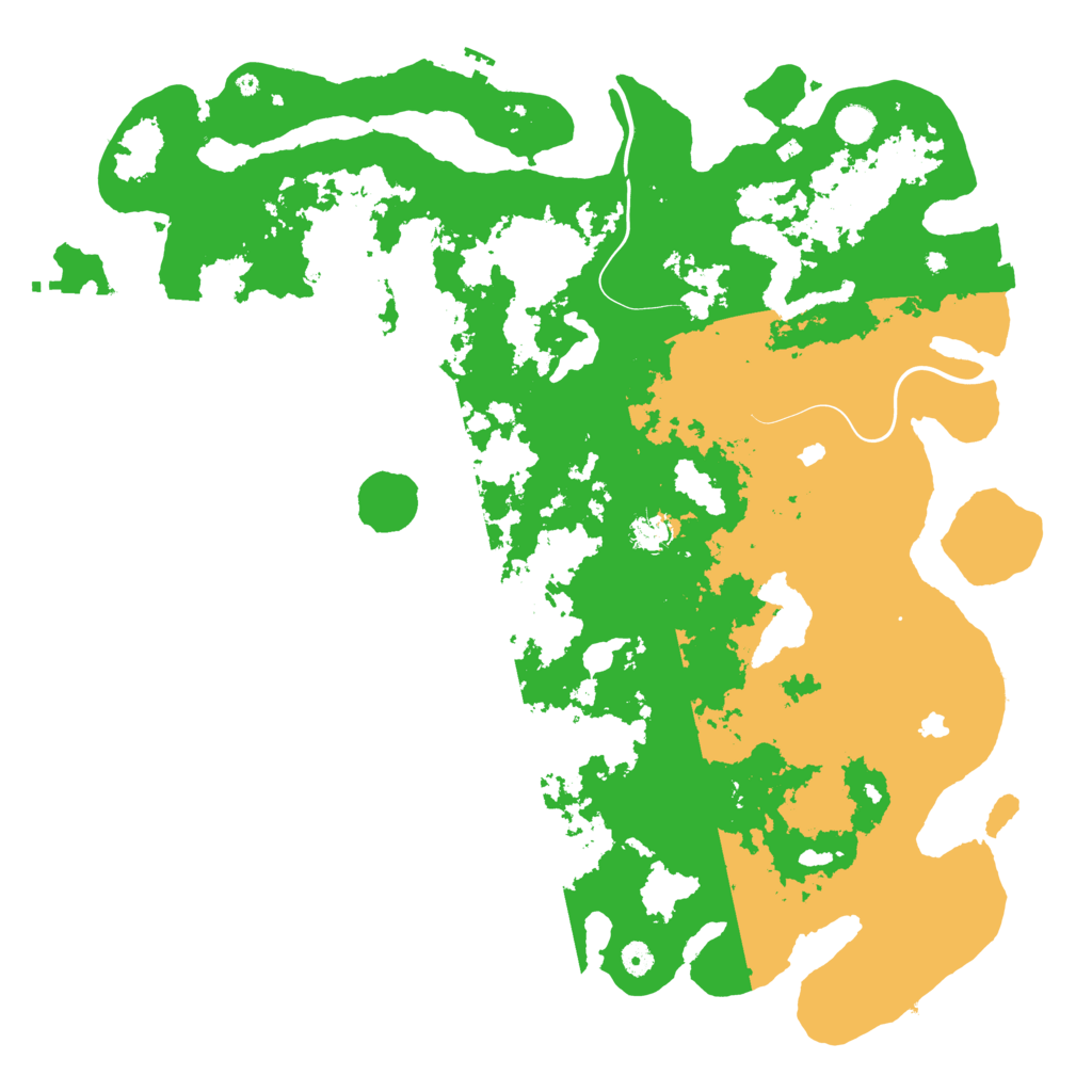 Biome Rust Map: Procedural Map, Size: 5000, Seed: 640886795