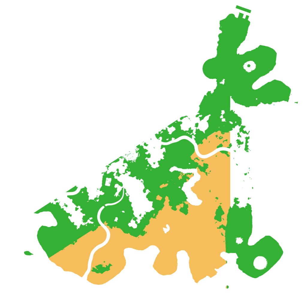 Biome Rust Map: Procedural Map, Size: 4000, Seed: 696014526