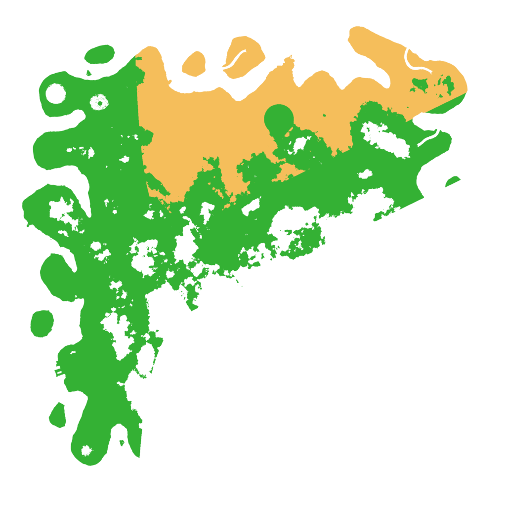 Biome Rust Map: Procedural Map, Size: 4500, Seed: 309269988