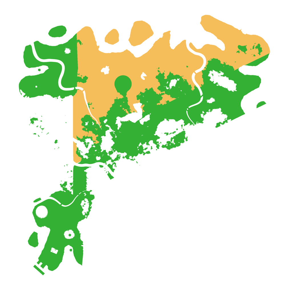 Biome Rust Map: Procedural Map, Size: 4500, Seed: 309269988