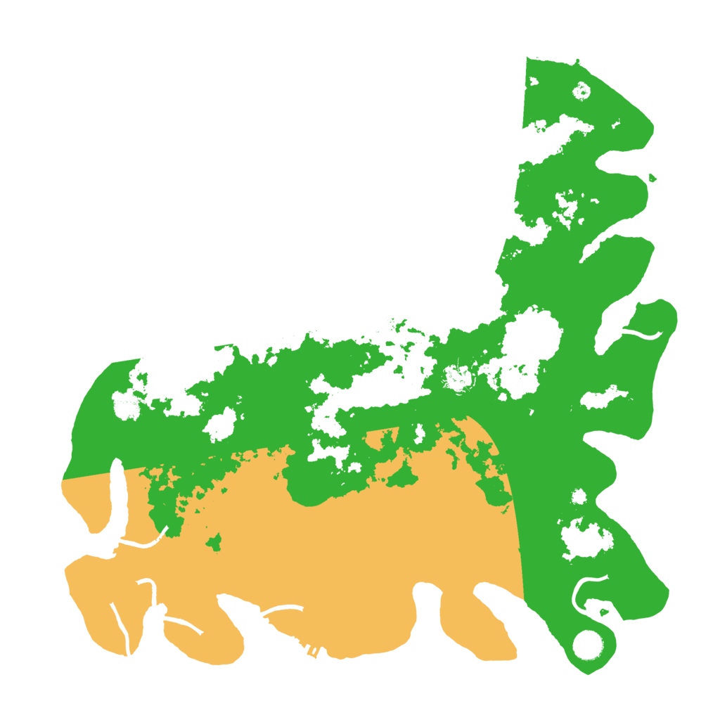Biome Rust Map: Procedural Map, Size: 4250, Seed: 1201007727