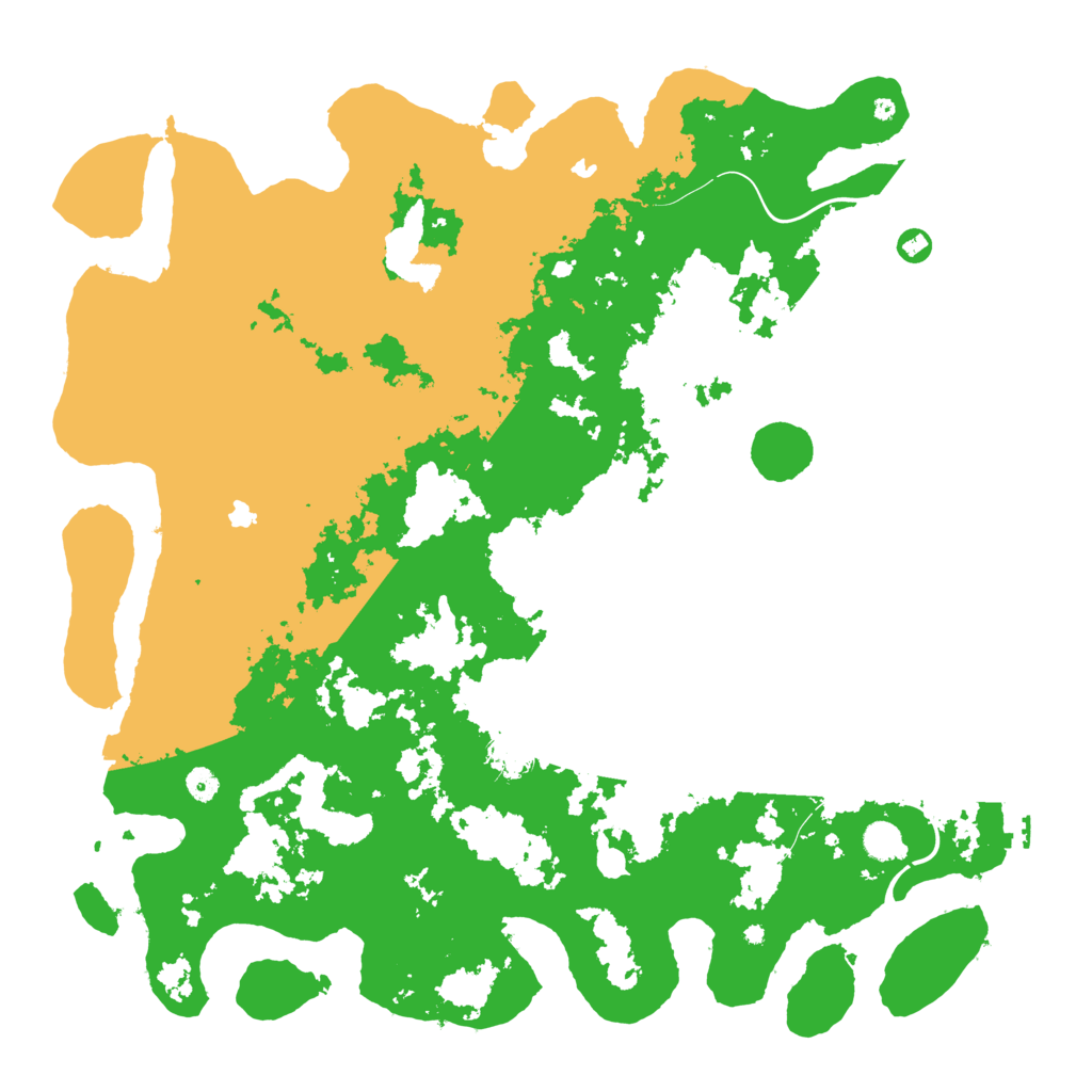 Biome Rust Map: Procedural Map, Size: 5000, Seed: 230954357