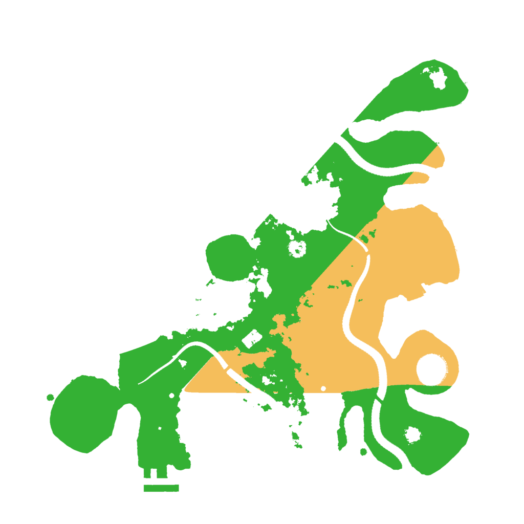 Biome Rust Map: Procedural Map, Size: 3000, Seed: 78404230