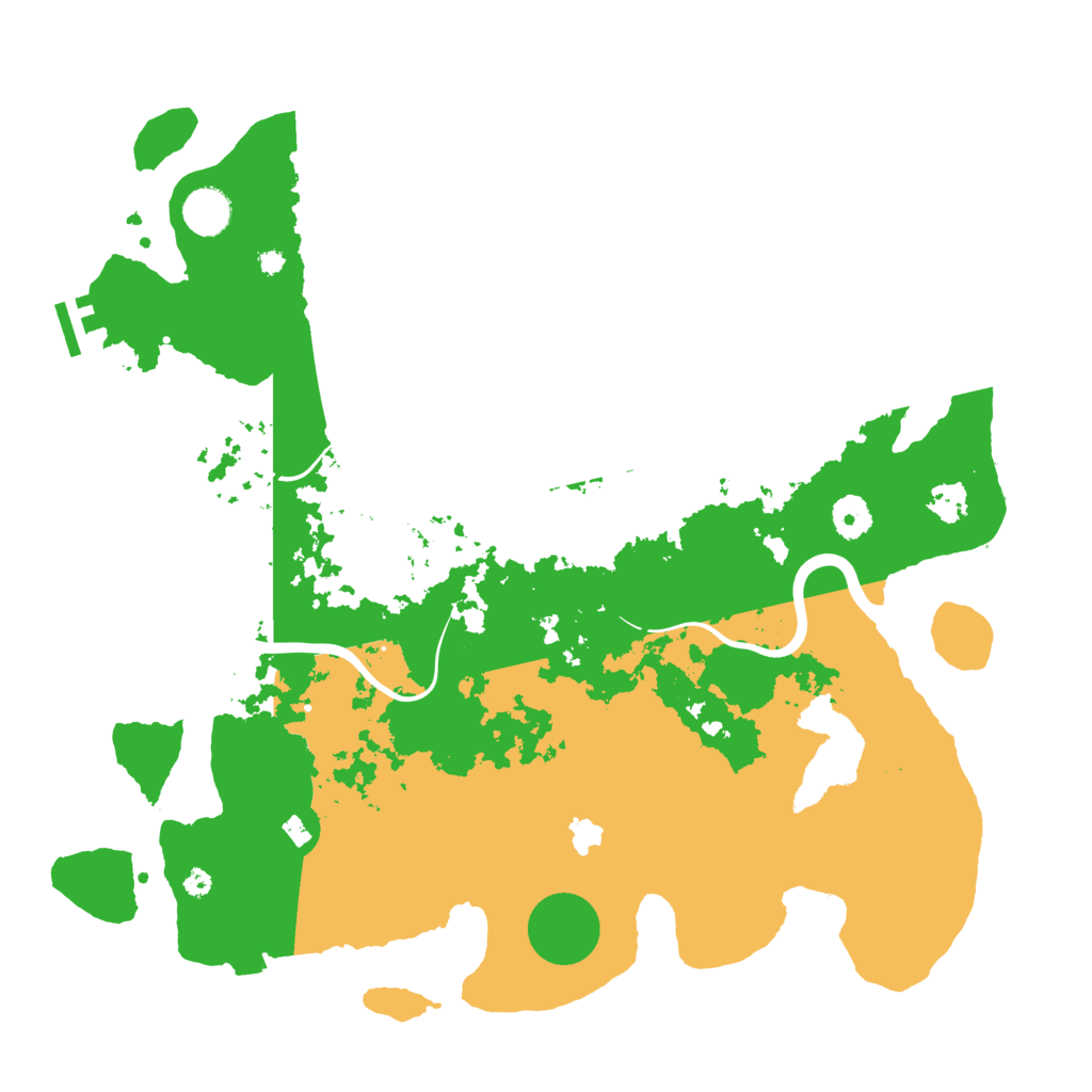 Biome Rust Map: Procedural Map, Size: 4000, Seed: 686709809