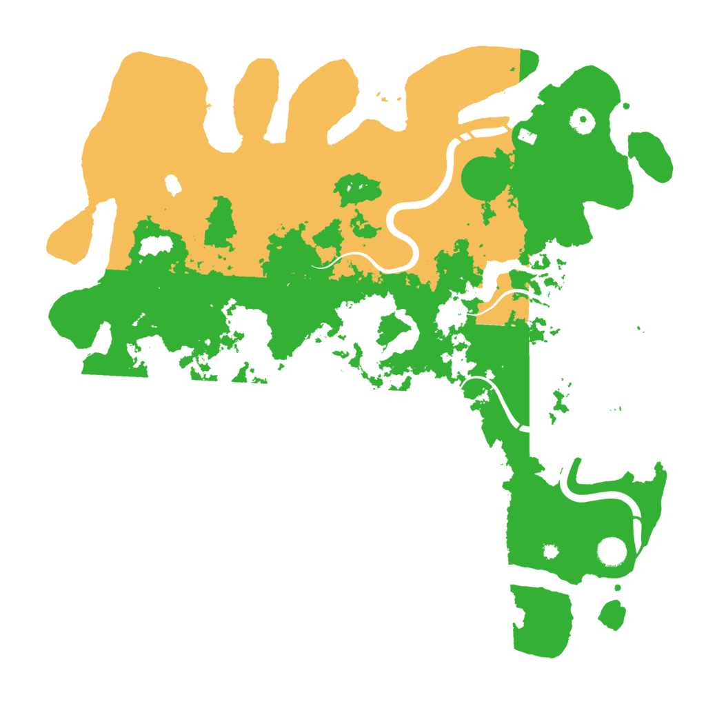 Biome Rust Map: Procedural Map, Size: 4250, Seed: 1496741815