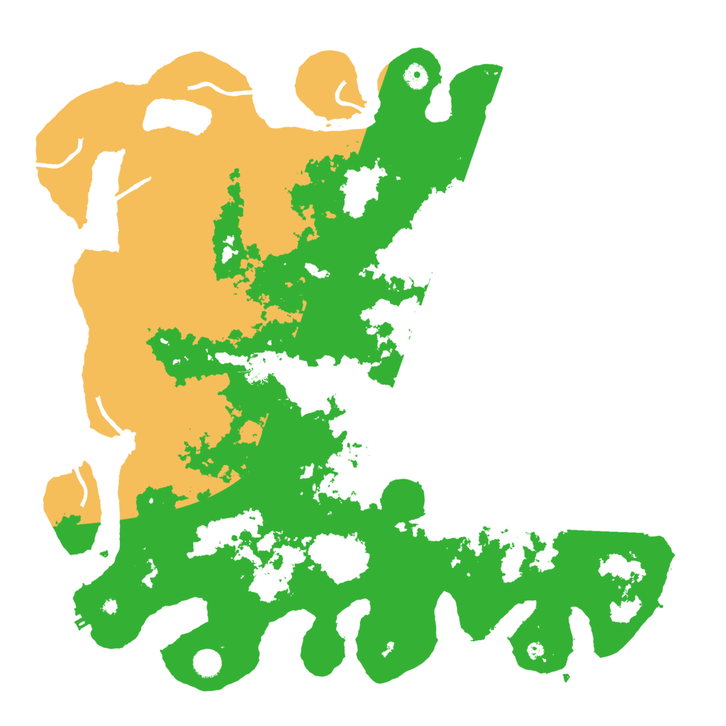 Biome Rust Map: Procedural Map, Size: 4500, Seed: 2122959854