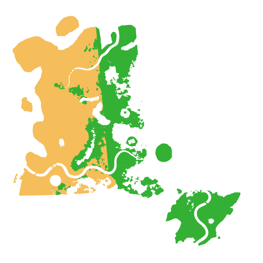 Biome Rust Map: Procedural Map, Size: 4250, Seed: 829356999