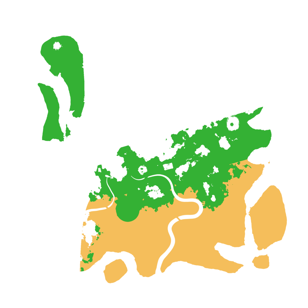 Biome Rust Map: Procedural Map, Size: 3500, Seed: 1187732612