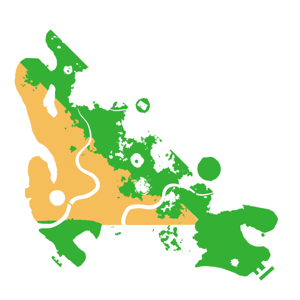 Biome Rust Map: Procedural Map, Size: 3400, Seed: 763
