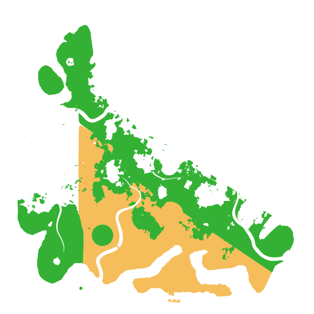 Biome Rust Map: Procedural Map, Size: 3900, Seed: 322858719