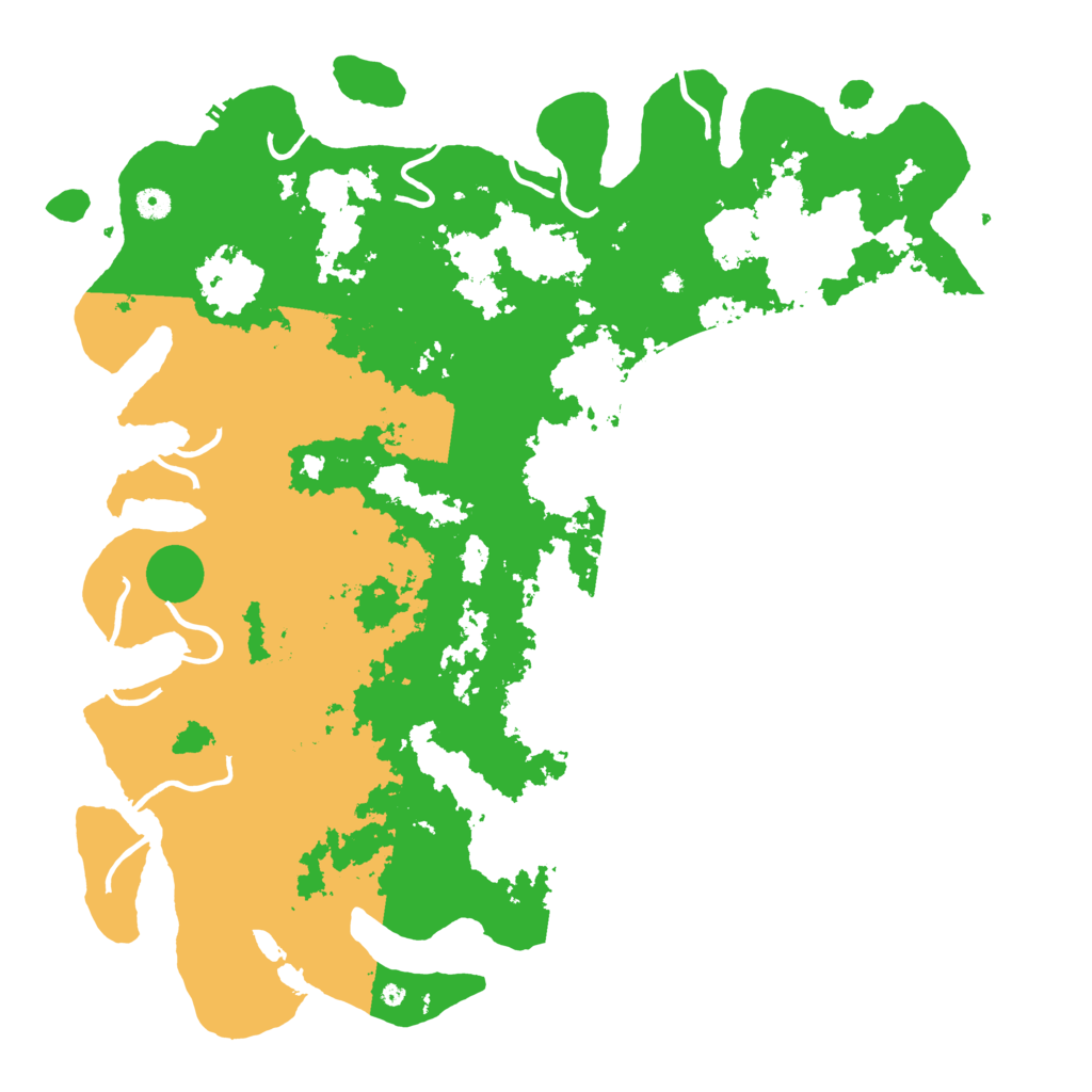 Biome Rust Map: Procedural Map, Size: 5000, Seed: 2077711026