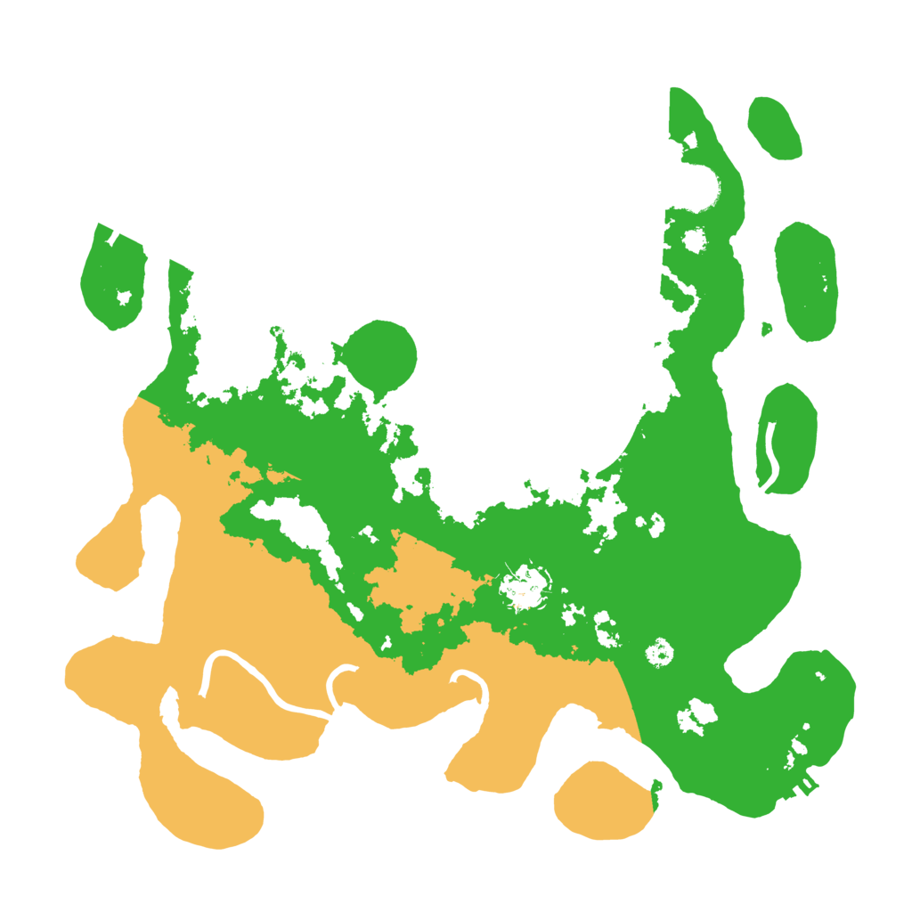 Biome Rust Map: Procedural Map, Size: 3425, Seed: 64542159