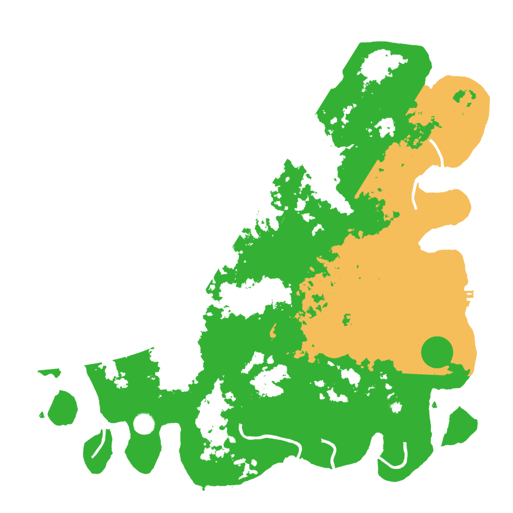 Biome Rust Map: Procedural Map, Size: 4250, Seed: 1808954