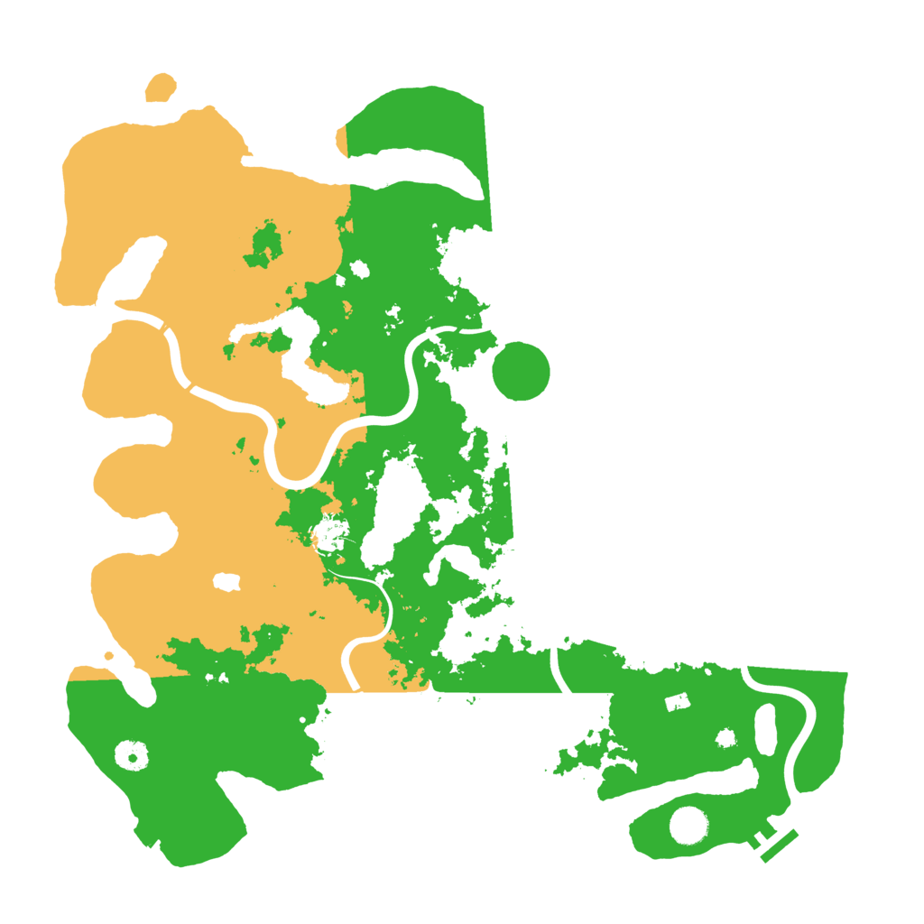 Biome Rust Map: Procedural Map, Size: 4250, Seed: 452783421