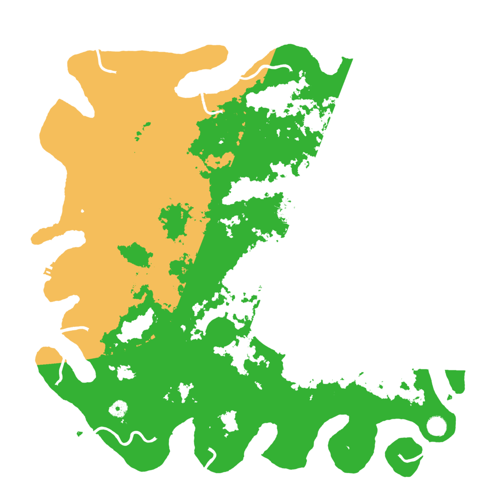 Biome Rust Map: Procedural Map, Size: 4500, Seed: 422458149