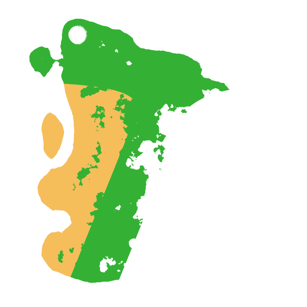 Biome Rust Map: Barren, Size: 3000, Seed: 895907830